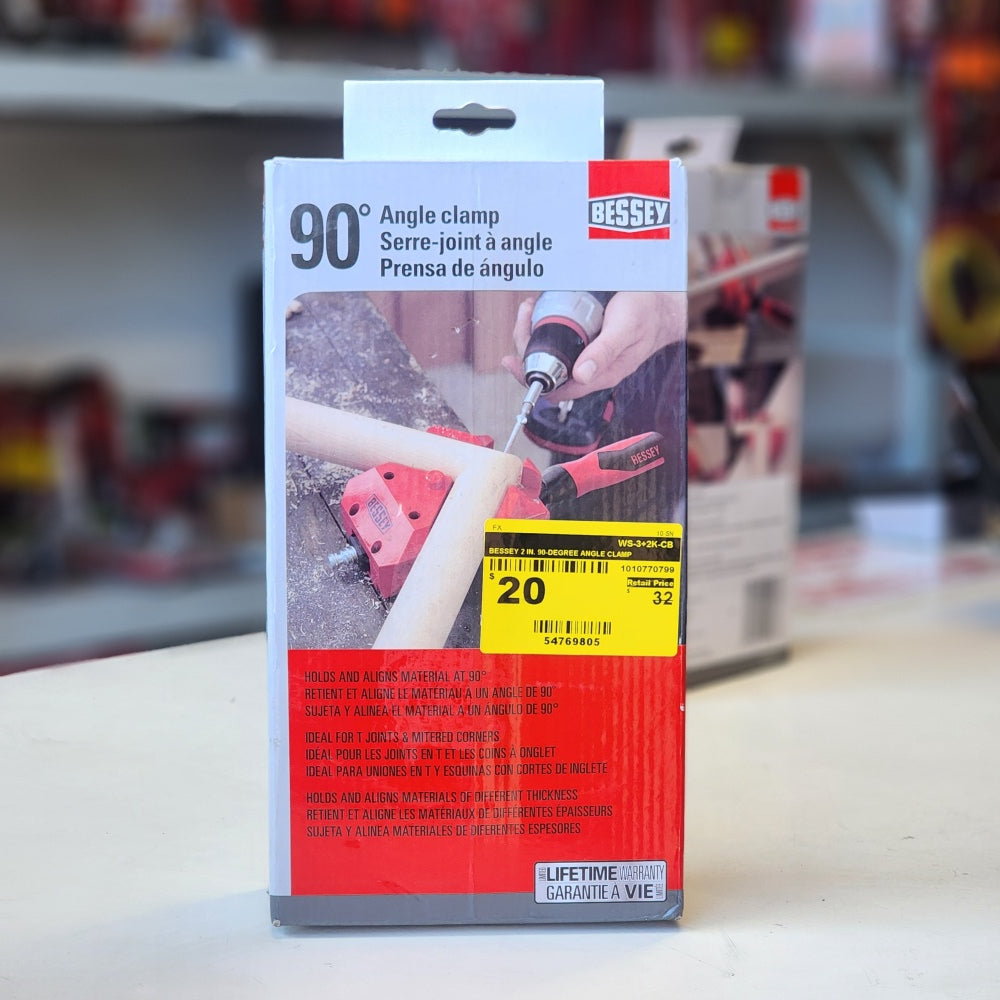 2 in. 90-Degree Angle Clamp 2 in. 90-Degree Angle Clamp